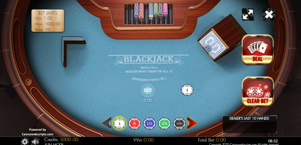 Blackjack ຄລາສສິກ